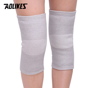 AOLIKES 1Pair Anti Cold Knee Pads Plus Gold Velvet Prevent Arthritis Keep Warm Προστατευτικό Γόνατο Υποστήριξη Αναπνεύσιμο Παχύ Γόνατο