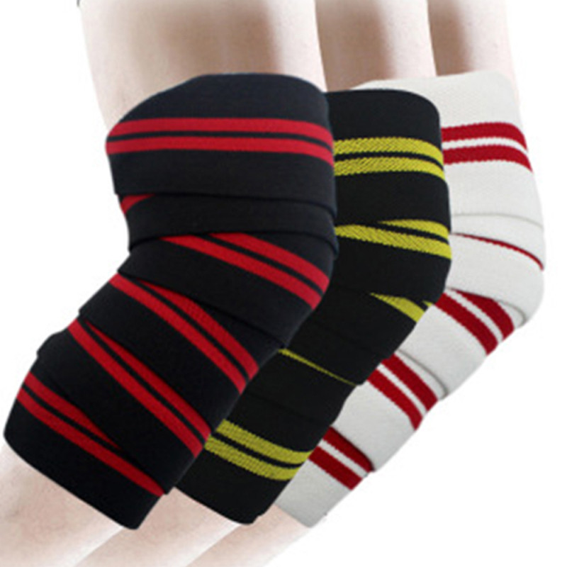 Elastne side Kompressioon Põlvetugi Traksid Põlvemähised Kükid Treeningvarustus Aksessuaarid Liigeste kaitse tugi