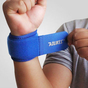 Aolikes 1Pcs Sports Wristband Gym Wrist Thumb Support Straps Wraps Bandage Fitness Training Safety Hand Band
