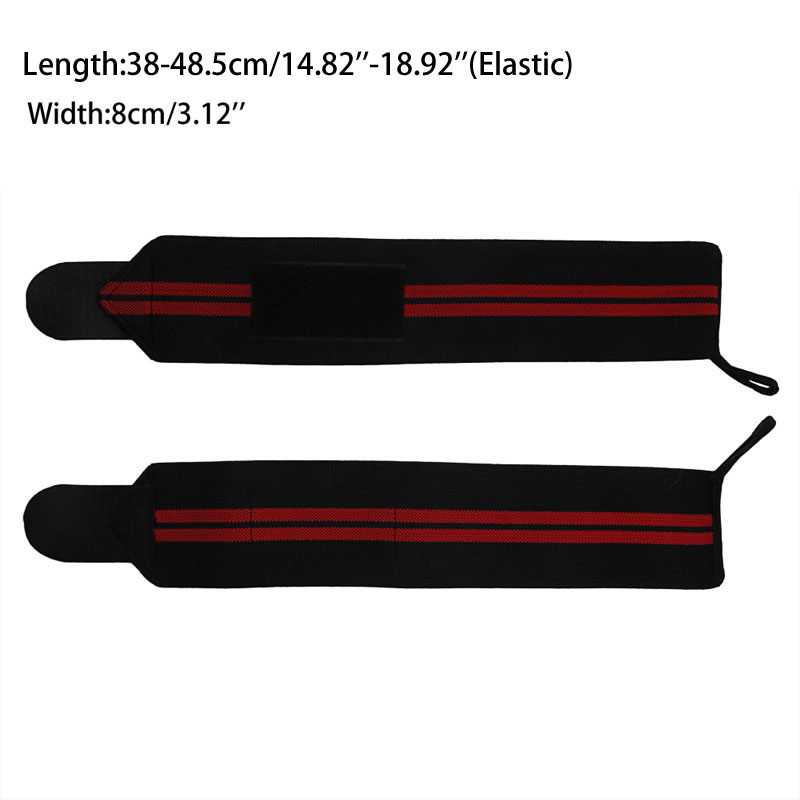 1 db Sport Csukló Súlyemelő Heveder Férfi Női Fitnesz Tornaterem Tekercs Fásli Kéztámasz Csuklópánt Védő Tok Sport kiegészítők