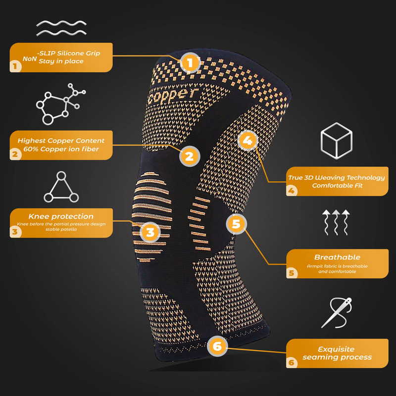 1 vnt. varinės kelio petnešos, megztos, kvėpuojančios, kvėpuojančios nuo artrito skausmo, ir kelio rankovė, skirta treniruotėms namuose ir sportuojant lauke