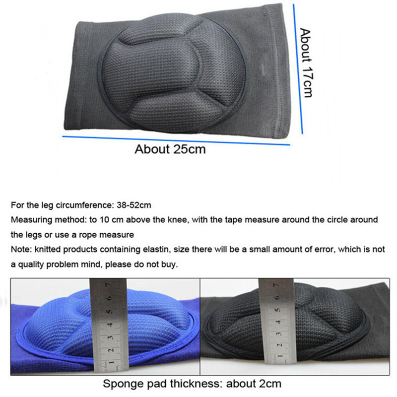 2 tk spordi põlvekaitsmed paksud käsna toetavad põlvekaitsmed korvpalli traksidega kaitsme libisemiskindlad elastsed põlvekaitsmed fitness varustus