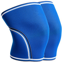 Põlvevarrukad (1 paar) tugi ja kokkusurumine tõstmiseks, jõutõstmiseks ja CrossFitiks – 7 mm neopreenist varrukas parimaks kükiks