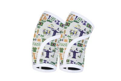 Põlvevarrukad (1 paar) tugi ja kokkusurumine tõstmiseks, jõutõstmiseks ja CrossFitiks – 7 mm neopreenist varrukas parimaks kükiks