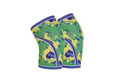 Põlvevarrukad (1 paar) tugi ja kokkusurumine tõstmiseks, jõutõstmiseks ja CrossFitiks – 7 mm neopreenist varrukas parimaks kükiks