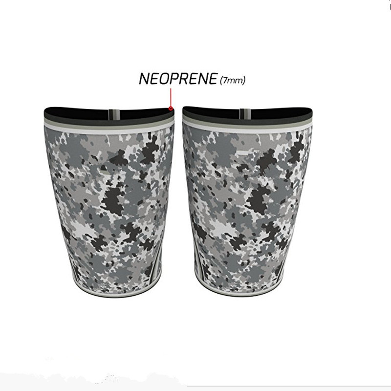 Põlvevarrukad (1 paar) tugi ja kokkusurumine tõstmiseks, jõutõstmiseks ja CrossFitiks – 7 mm neopreenist varrukas parimaks kükiks