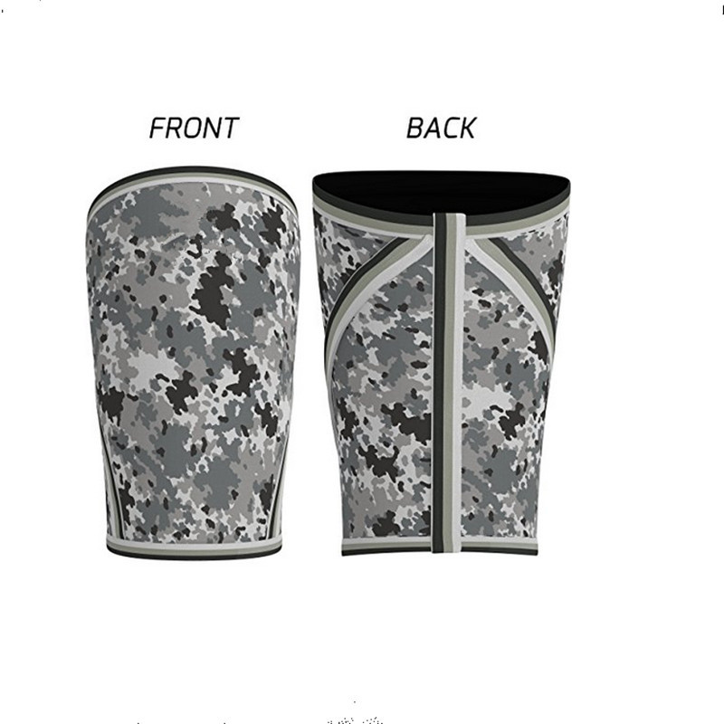 Põlvevarrukad (1 paar) tugi ja kokkusurumine tõstmiseks, jõutõstmiseks ja CrossFitiks – 7 mm neopreenist varrukas parimaks kükiks