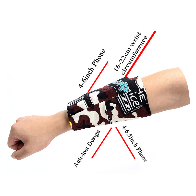 Jooksu Randmekott Müntide Võtmed Hoiukott Sulgpalli Tennise Käekott Peegeldav Tõmblukuga Tasku Sport Käepael