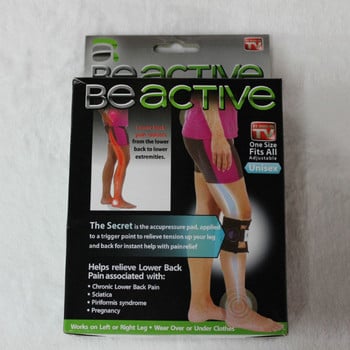 WolFAce New Therapeutic Beactive Brace Point Pad Πόδι Μαύρο Πίεση Νάρθηκα Acupressure Αθλητικά κολάν ισχιακού νεύρου