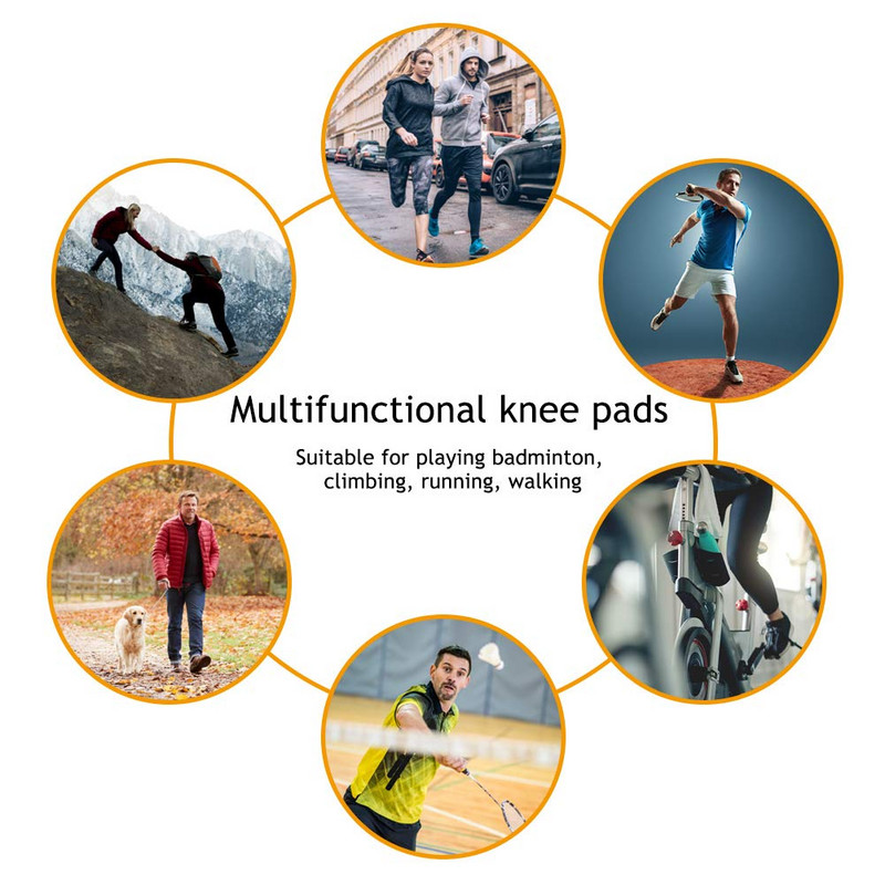 1 pereche de turmalină genunchiere cu autoîncălzire, terapie magnetică pentru genunchi, orteză, ameliorarea durerii, artrită, genunchi, rotulă, masaj, încălzitor de picioare