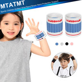 1 чифт спортни детски плетени ленти за китки Скоба Защита на ръцете, ленти за китки за волейбол, баскетбол