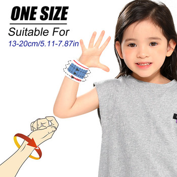 1 Ζευγάρι Αθλητικά Παιδικά Πλεκτά Στήριξη Προστασίας Χεριών, Βραχιόλια για Βόλεϊ Μπάσκετ