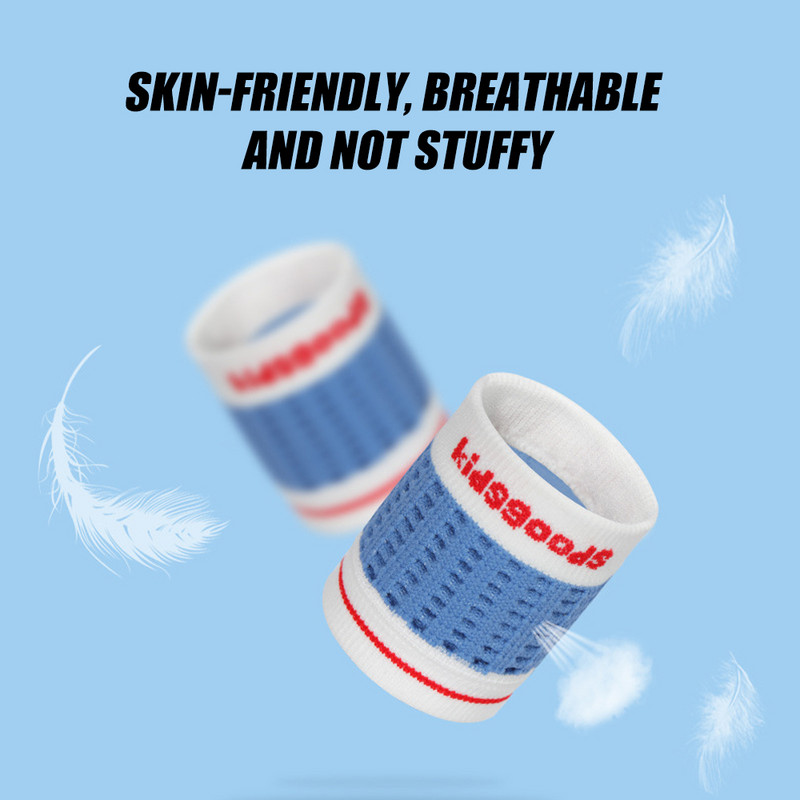 1 чифт спортни детски плетени ленти за китки Скоба Защита на ръцете, ленти за китки за волейбол, баскетбол