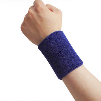 Νέο Sweatband Sports Wrist fitness Γιόγκα WristBand Βραχίονας ιδρώτα απορροφητικό μανίκι πετσέτα λουράκι για Fitness βόλεϊ μπάσκετ
