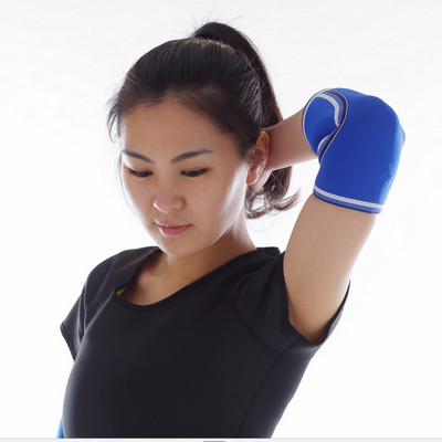 7 mm-es könyökhüvely (pár) nagy teherbírású csuklópántok-támasz és erőemelés, tenisz-neoprén merevítő nőknek és