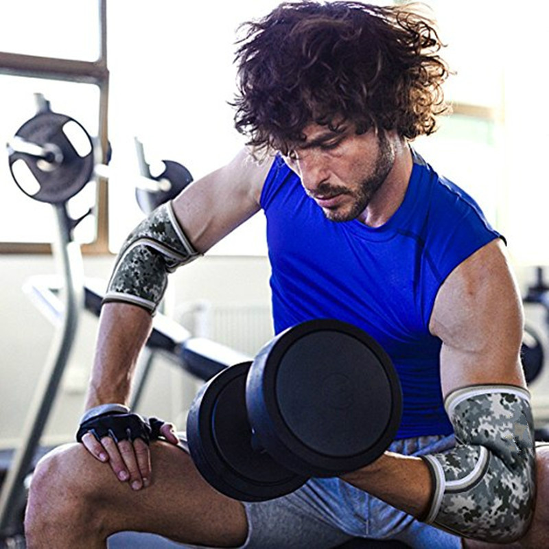 7 mm-es könyökhüvely (pár) nagy teherbírású csuklópántok-támasz és erőemelés, tenisz-neoprén merevítő nőknek és