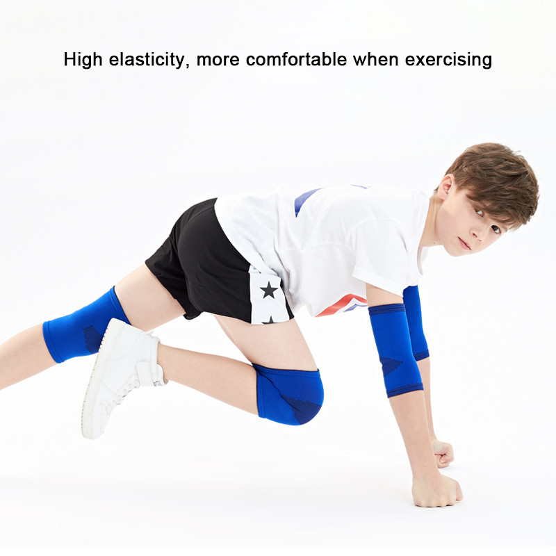 8db/szett lányok fiú sport térdvédők könyökvédők csuklóvédők bokarögzítő kültéri korcsolyázás kerékpáros térdtámasz védőfelszerelés