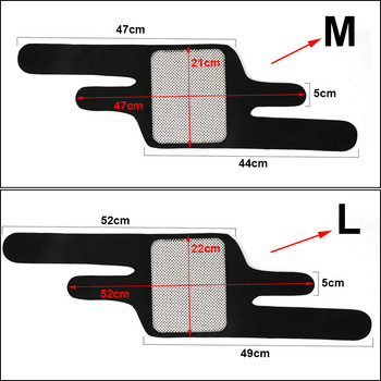8 Magnetic Therapy KneePad Турмалинови самонагряващи се наколенки Поддържат Облекчаване на болката Артрит Коляно Патела Масажни ръкави