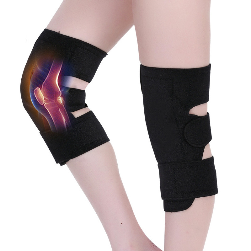 8 Magnetic Therapy KneePad Турмалинови самонагряващи се наколенки Поддържат Облекчаване на болката Артрит Коляно Патела Масажни ръкави