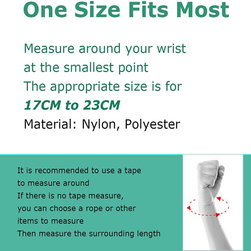 Compression splint pöidla randme tugiklambriga reguleeritav randmekaitse paremale ja vasakule käele Kerged hingavad randmepaelad