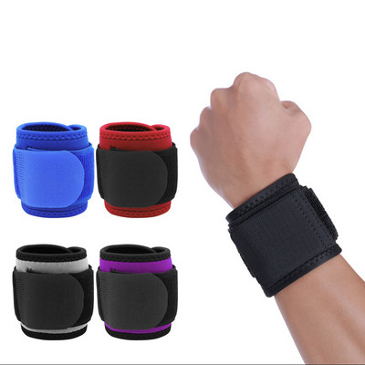 1PC Sports Compression Wrist Brace Αναπνεύσιμο Ρυθμιζόμενο Περιτύλιγμα Χεριών Βραχιολάκι για Μπάσκετ Μπάντμιντον Παίξτε Τένις