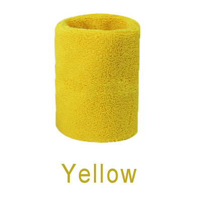 Uniszex pamut sport izzadságszalag csuklópánt csuklótámasztó pánt Fitness edzőterem futás kosárlabda tenisz csuklópánt védőpántok