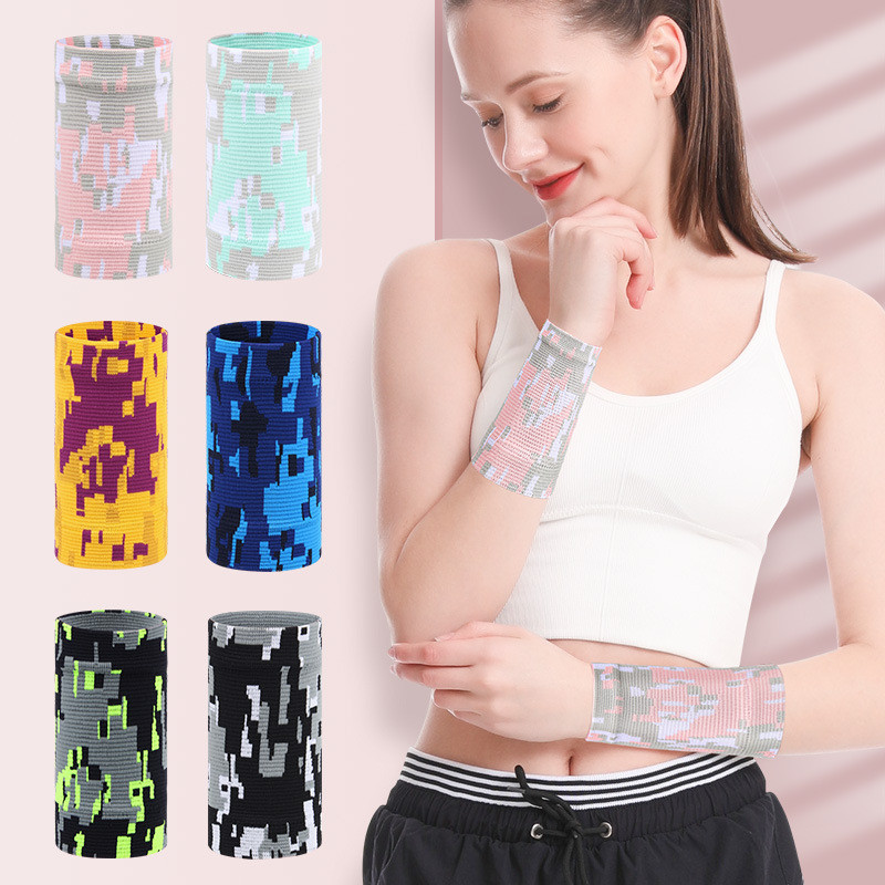 1PC brățară sportivă elastică pentru gimnastică de protecție pentru încheietura mâinii, sprijin pentru încheietura mâinii, bretele pentru tenis, baschet, fitness, ridicare de putere, haltere