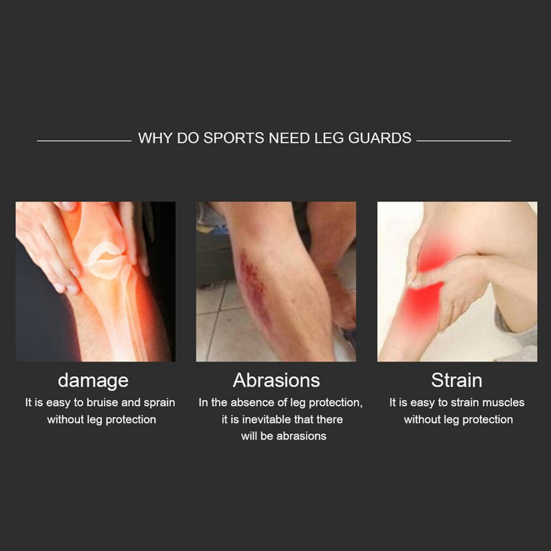 1 buc. Sporturi în aer liber Fotbal Baschet Fotbal Tampoane de protecție pentru tibie Fagure de miere Alergare Picior Vițel Echipament de protecție mâneci