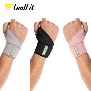 CoolFit Carpal Tunnel Brace Adjustable Wrist Support Brace Wrist Compression Wrap с облекчаване на болката при артрит и тендинит
