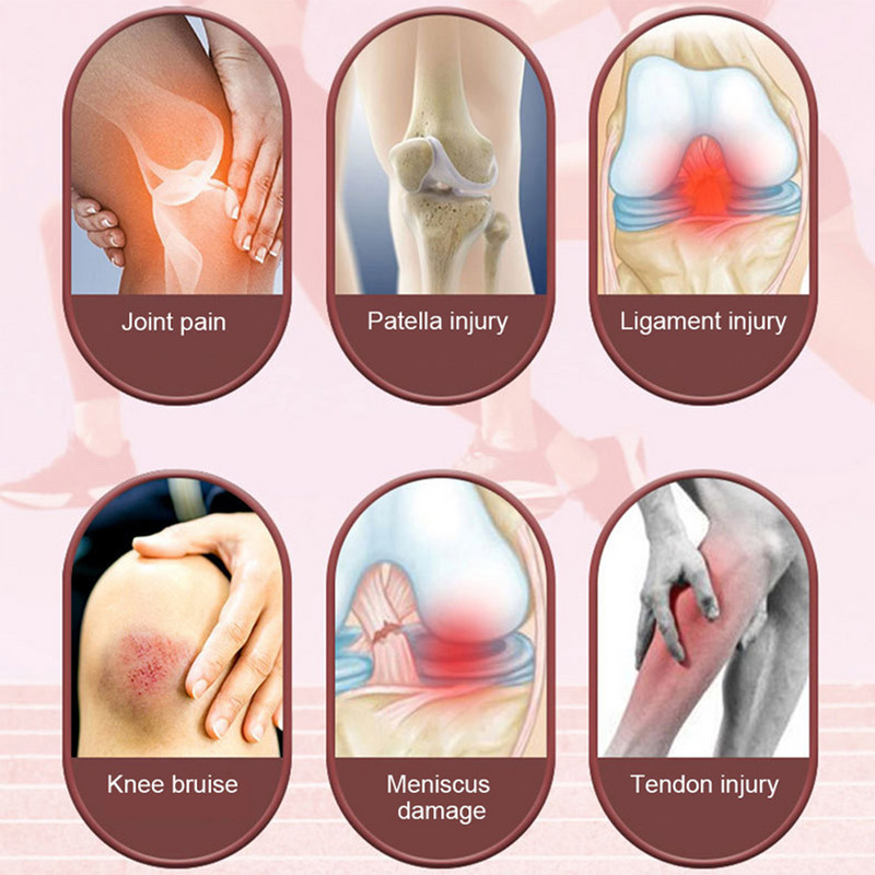 BraceTop 1PC Genunchiere de compresie Suport Manșon Protector Genunchier elastic Brace Suport cu arc Volei alergare Tampă din silicon