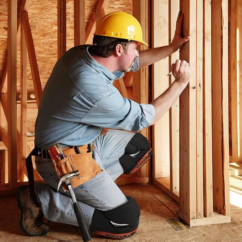 Põlvekaitsed Paks libisemisvastane põlvekaitse libisemisvastane hingav põlvekaitse maja puhastamiseks ehitustöödeks Võrkpall