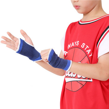 1 Ζευγάρι Βραχίονας καρπού Πλεκτό μανίκι συμπίεσης παλάμης Παιδικό νεανικό αθλητικό περιτύλιγμα χεριών για παιδιά Προστασία ακινητοποίησης Υποστήριξη