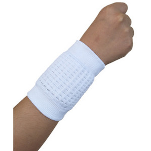 1 tk Meeste elastne hingav randmepael spordiga higipael jõusaali jaoks võrkpall Tennise higi randmetugi, traksidega kaitse.