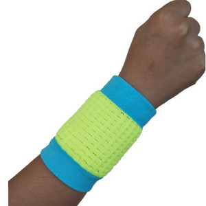 1 tk Meeste elastne hingav randmepael spordiga higipael jõusaali jaoks võrkpall Tennise higi randmetugi, traksidega kaitse.