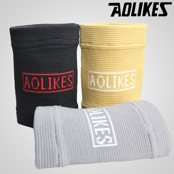 Aolikes 1Pair Sports Wrist Band Στήριγμα καρπού Brace Sweatband Guard Sport Tennis Squash Badminton GYM Hand Wristband Protector