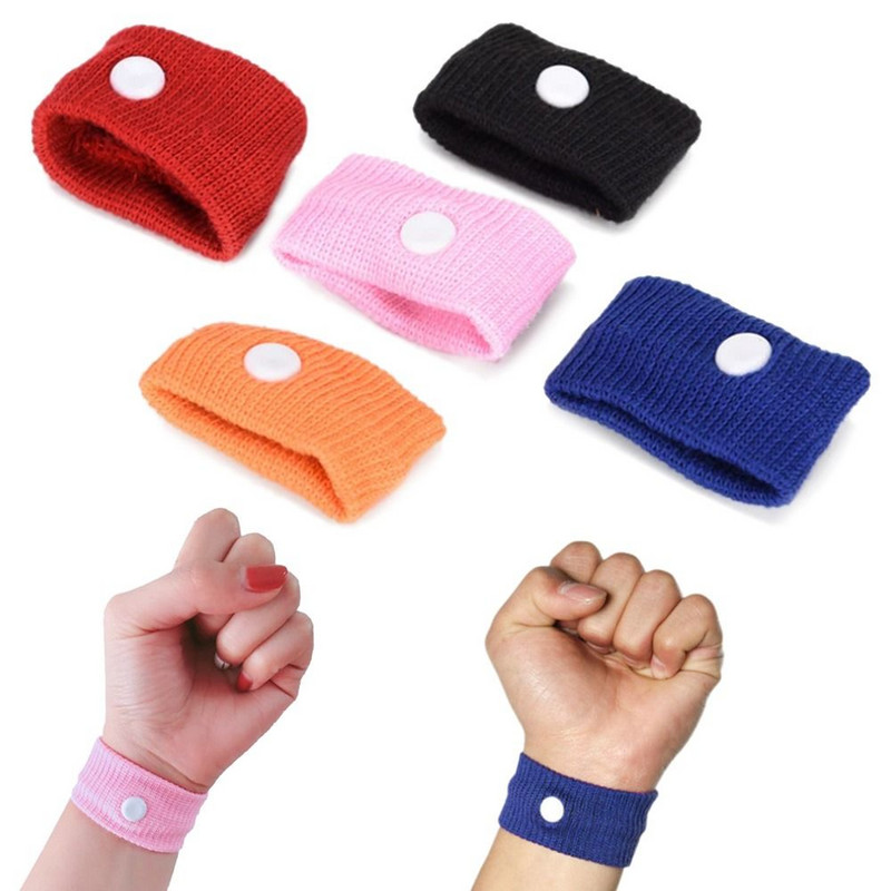 10Pc Narukvica protiv mučnine za automobil, morski avion, čamac, reljef za narukvicu protiv mučnine, remen za višekratnu upotrebu, podesiva narukvica za mučninu