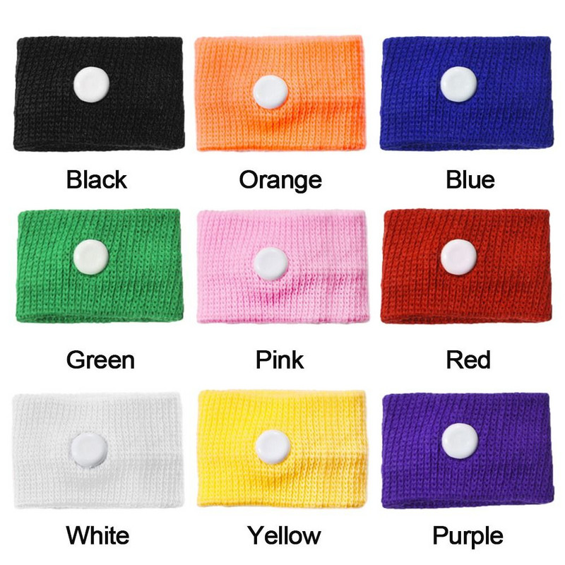 10Pc Narukvica protiv mučnine za automobil, morski avion, čamac, reljef za narukvicu protiv mučnine, remen za višekratnu upotrebu, podesiva narukvica za mučninu