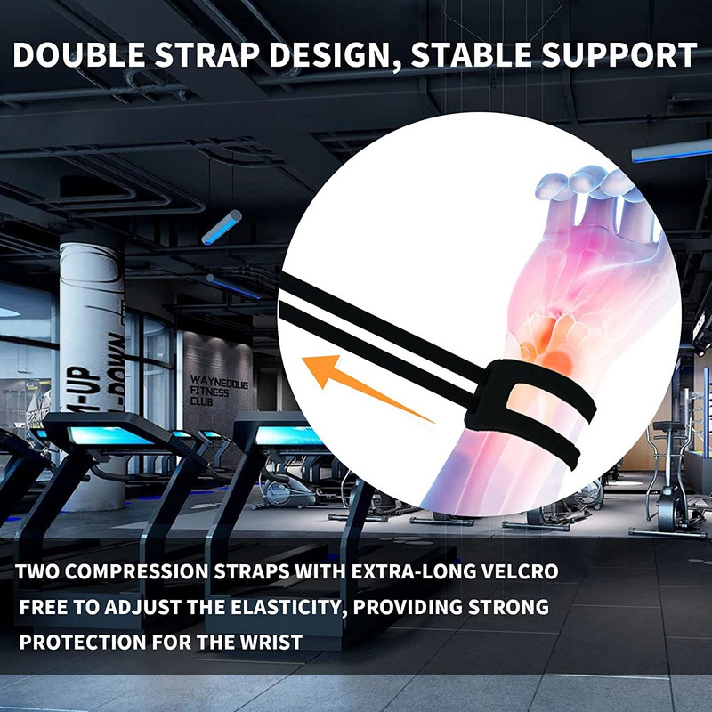 1 buc. Aparatul de încheietură reglabil TFCC pentru benzi de suport pentru durerea încheieturii cu laturi ulnare Curele pentru sport cu greutăți, antrenament, yoga pentru durerea încheieturii mâinii