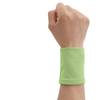 TACDECORY Πολύχρωμο βαμβακερό Unisex αθλητικό λουράκι Wristband Wrist Protector Gym Running Safety Card Support Brace Wrap Επίδεσμος