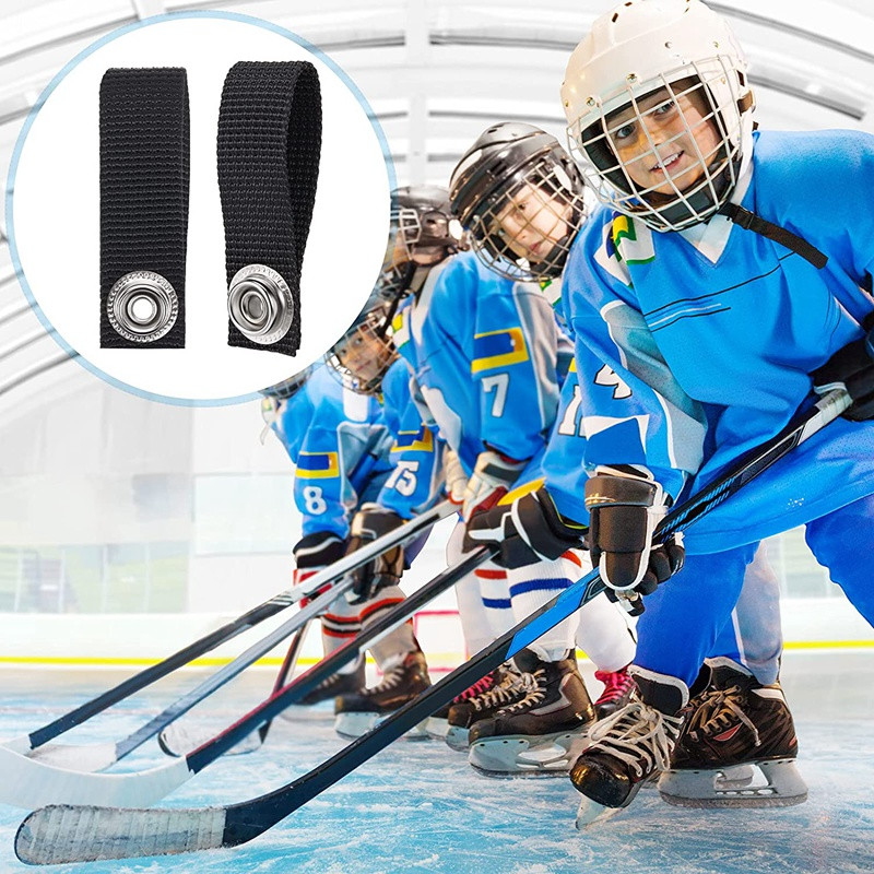 Hokikiivri lõuarihm Eemaldatav kiivri aasad Hoki lõuarihm Kiivri rihm koos ühe klõpsuga hokikiivri tarvikuga