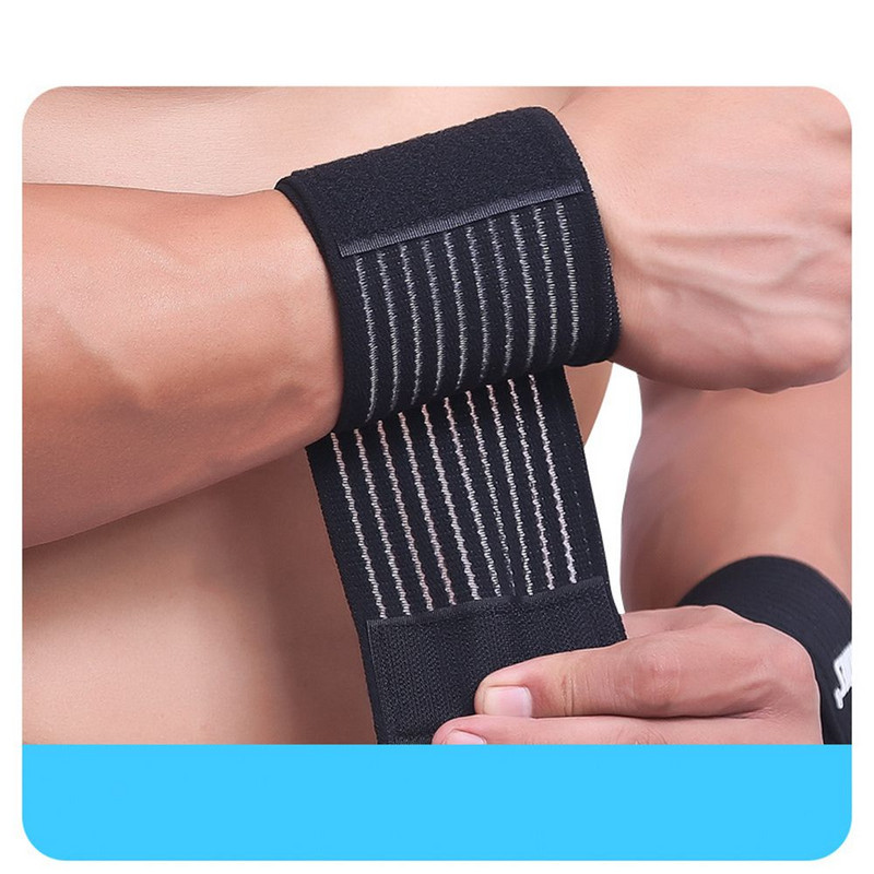 1 бр. Превръзка за поддържане на китката, обвивка на ръцете, скоба за китка, памук, еластична ръка, найлонова спортна китка, поддържаща фитнес зала, спортни принадлежности