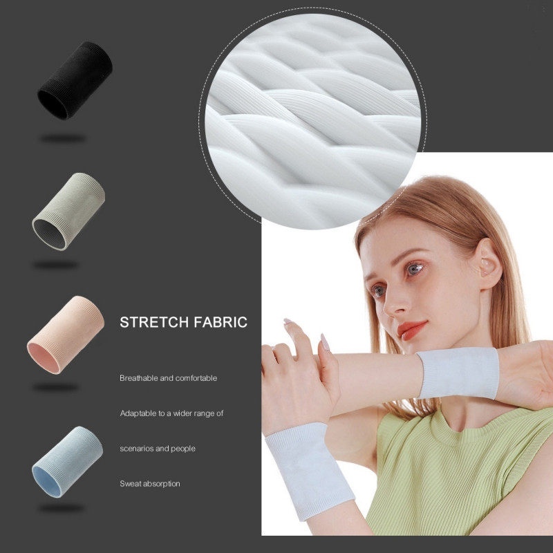 Nyári jégselyem sportvédő csuklópánt férfi vékony szabadtéri sportokhoz, légáteresztő, rugalmas fényvédő csuklóvédő női
