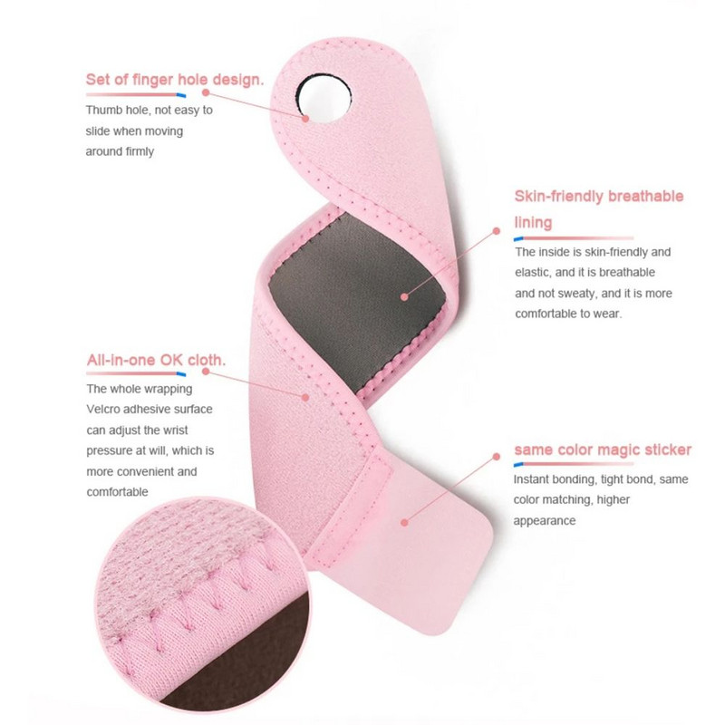 Поддръжка за китката Спортна защитна екипировка Боксови превръзки за ръце Поддържаща превръзка за вдигане на тежести Баскетбол Регулируем протектор за китката Спорт
