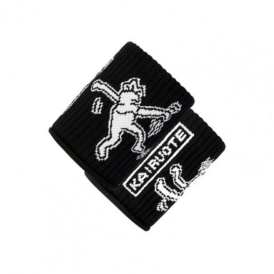 Sportlikud dressipaelad 1 paar libisemisvastased mugavad venivad silmkoelised tennisetreeningud Treeningspordi randmepaelad treenimiseks