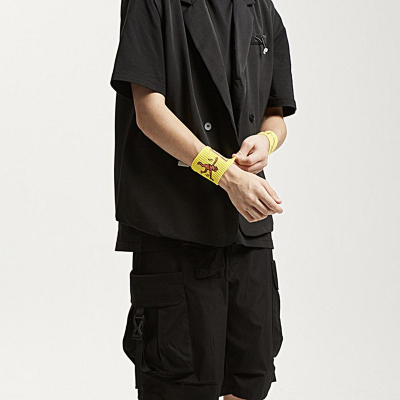 Sportlikud dressipaelad 1 paar libisemisvastased mugavad venivad silmkoelised tennisetreeningud Treeningspordi randmepaelad treenimiseks