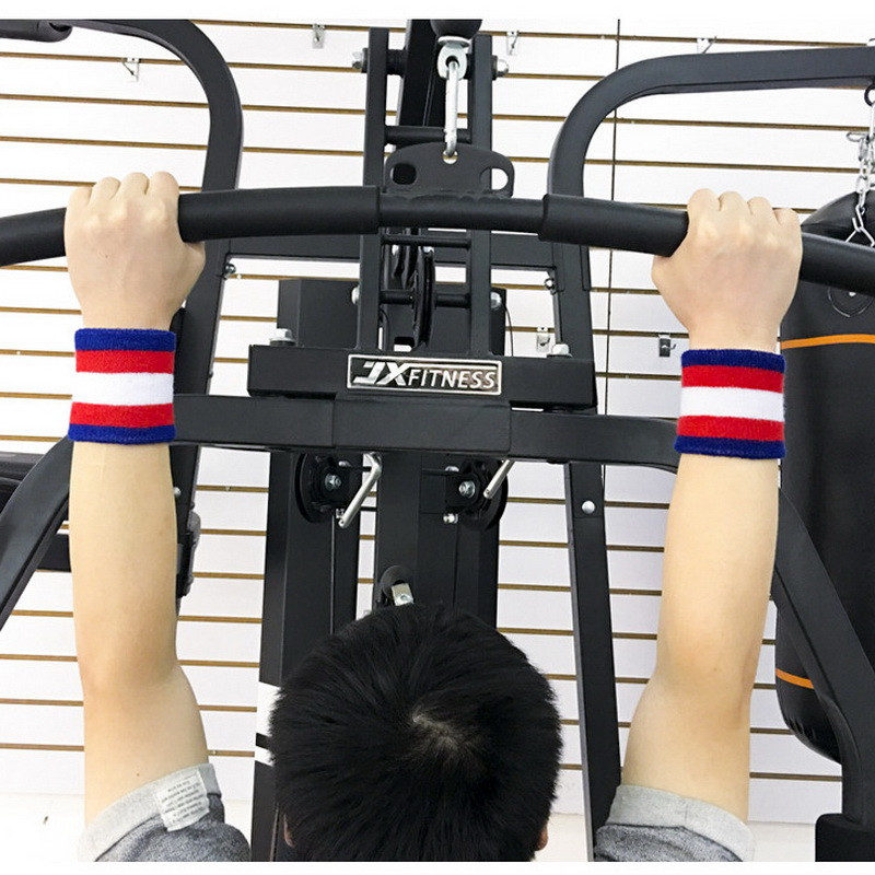 2tk 8*8 cm triibuline randme higipael Sport randmepael Meeste higipael Korvpall Tennis Randmekaitsmed Brace Support Protector Jõusaal