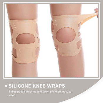 1 Ζεύγος Προστατευτικά καλύμματα για Fitness Knee Supports Knee Protectors (Δέρμα,)