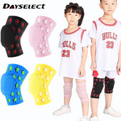 1 ΤΕΜ Παιδικά Αθλητικά Επιγονατάκια Χειμερινή Ζεστασιά Χοντρό σφουγγάρι κατά της σύγκρουσης κατά του φθινοπώρου Μπάσκετ Χορού Running Guard