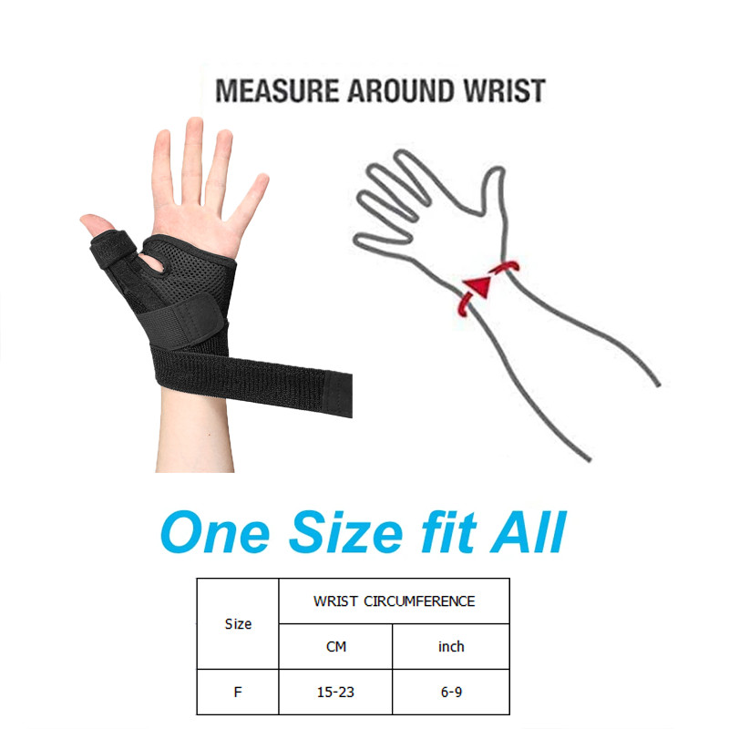 1PC Προσαρμογή νάρθηκα Διαστρέμματα Αρθρίτιδα Επίδεσμος Ορθοπεδικός Νάρθηκας Χεριού Υποστήριξη αντίχειρα καρπού Νάρθηκας δακτύλου Σύνδρομο καρπιαίου σωλήνα