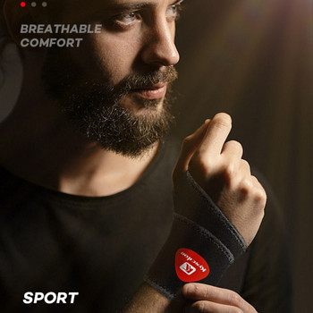 Еластична ръка Спортни принадлежности Ръчна обвивка Гривна Поддържаща китката Превръзка за китка